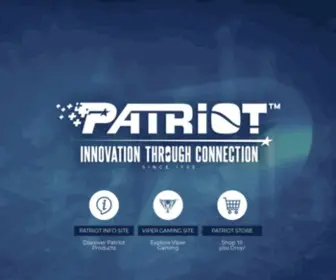 Patriotmemory.com(Patriot Memory) Screenshot