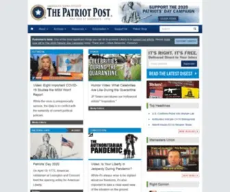Patriotpost.us(The Patriot Post) Screenshot