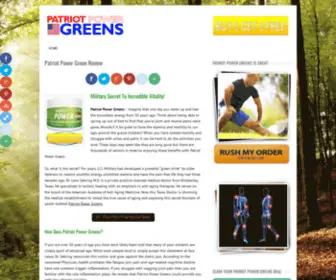 Patriotpowergreen.com(Patriot Power Greens) Screenshot