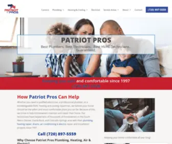 Patriotpros.com(Patriotpros) Screenshot