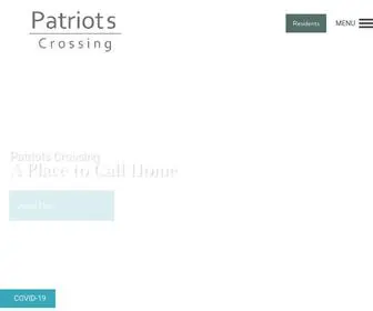 Patriotscrossingapartments.com(Newport News) Screenshot