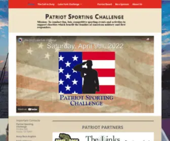 Patriotsportingchallenge.org(Patriot Sporting Challenge) Screenshot