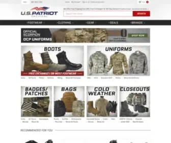 Patriotsurplus.com(Military Gear) Screenshot