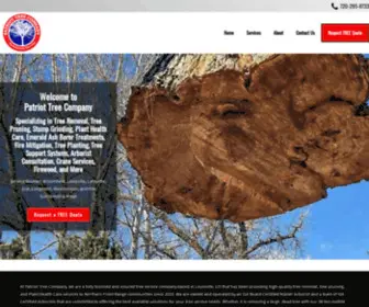 Patriottreeco.com(Tree Removal) Screenshot