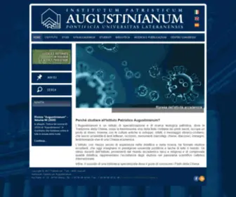 Patristicum.org(Institutum Patristicum Augustinianum) Screenshot