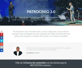 Patrocinio3-0.com(Únete AHORA a Patrocinio 3.0) Screenshot