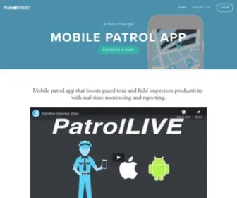 Patrollive.com(Patrollive) Screenshot