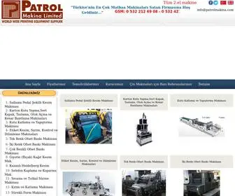 Patrolmakina.com(Patrol Makina) Screenshot