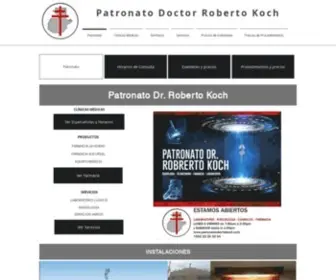 Patronatorobertokoch.com(Medicos) Screenshot