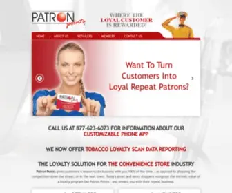 Patronpoints.com(Patron Points) Screenshot