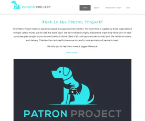 Patronproject.com(Patron Project) Screenshot