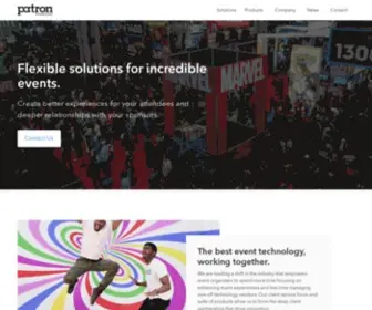 Patrontechnology.com(Leap Event Technology) Screenshot