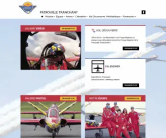 Patrouille-Tranchant.com(Patrouilles Tranchant) Screenshot