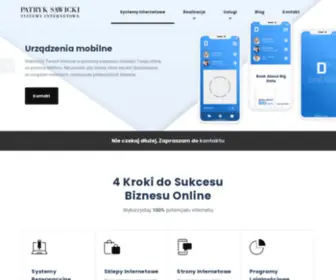 Patryksawicki.pl(Systemy Internetowe) Screenshot