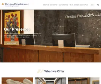 Patsalides.com.cy(Christos Patsalides LLC) Screenshot