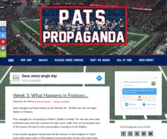 Patspropaganda.com(An Independent Patriots Blog) Screenshot