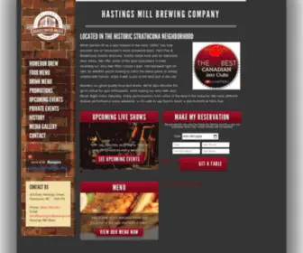 Patspub.ca(Pats Pub & Brewhouse Downtown Vancouver Micro Brewery) Screenshot