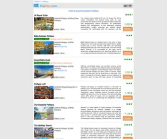 Pattaya.net(Hotel & accommodation Pattaya) Screenshot