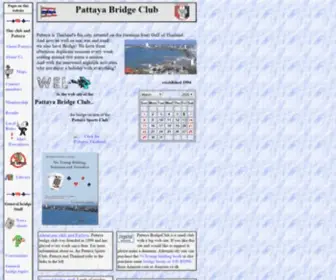 Pattayabridge.com(A friendly duplicate bridge card game club and also lawn bowls club) Screenshot