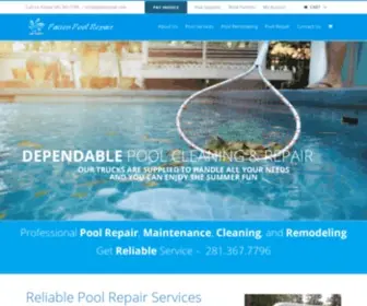 Pattenpool.com(Pool Service Maintenance) Screenshot