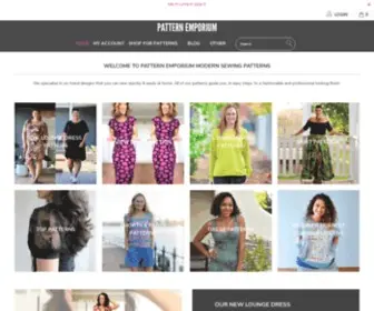 Patternemporium.com(Dressmaking & Modern Sewing Patterns Online Australia) Screenshot
