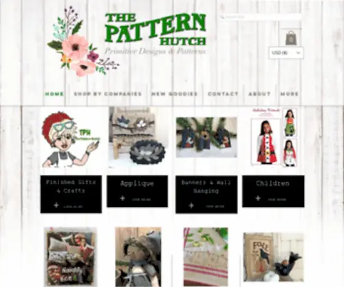 Patternhutch.com(Primitive Patterns) Screenshot