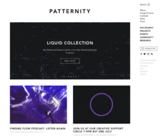 Patternity.org(Seeing Pattern Everywhere ∞ From the Mundane to the Magnificent) Screenshot