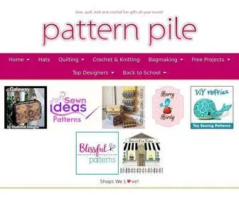 Patternpile.com(Sewing Patterns) Screenshot