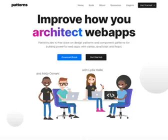 Patterns.dev(Improve how you architect webapps) Screenshot