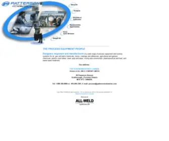 Pattersonindustries.com(PATTERSON INDUSTRIES (CANADA) LIMITED) Screenshot