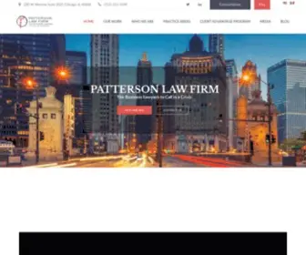 Pattersonlawfirm.com(Patterson Law Firm) Screenshot