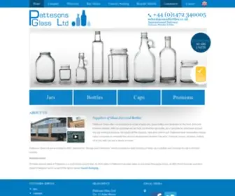 Pattesonsglass.co.uk(Pattesons Glass LTD) Screenshot