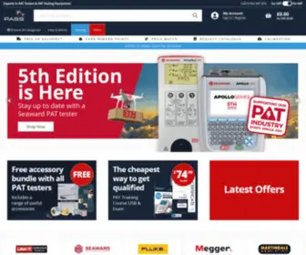 Pattesters.co.uk(PAT Testers) Screenshot