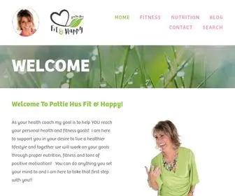 Pattiehusfitandhappy.com(Pattie Hus) Screenshot