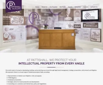 Pattishall.com(Pattishall, McAuliffe, Newbury, Hilliard & Geraldson LLP) Screenshot