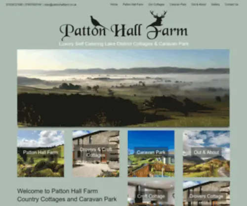 Pattonhallfarm.co.uk(Luxury Self Catering Lake District Holiday Cottages) Screenshot