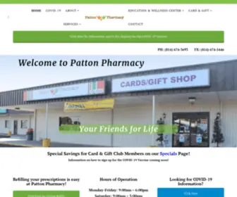 Pattonrx.com(Your Friends for Life) Screenshot