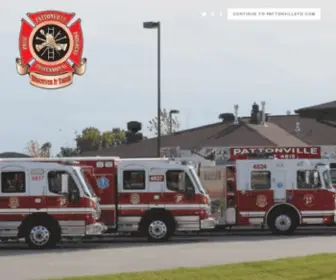 Pattonvillefd.com(Pattonville Fire Protection District) Screenshot