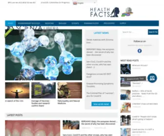 Pattoverascienza.com(Patto Vera Scienza Libera) Screenshot