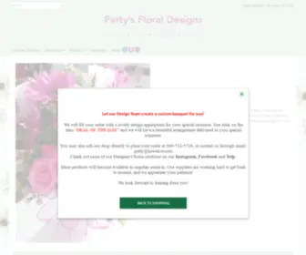 Pattysfloraldesigns.com(Flower Delivery by Patty's Floral Designs) Screenshot