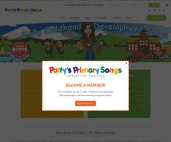 Pattyshuklakidsmusic.com(Patty's Primary Songs) Screenshot