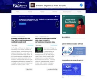 Patunews.com.br(PatuNews) Screenshot