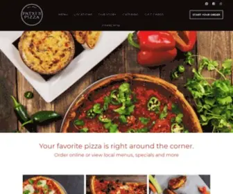 PatXispizza.com(Patxi's Pizza) Screenshot