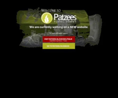 Patzees.com(Patzees Floral Scapes) Screenshot