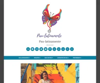 Pau-Latinamente.com(¡Bienvenidos) Screenshot