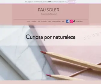 Pau-Soler.com(Crecimiento Personal) Screenshot