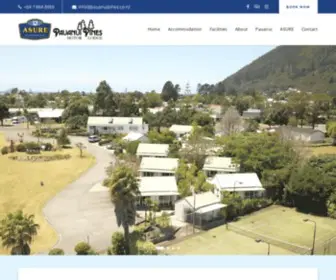 Pauanuipines.co.nz(Pauanui Accommodation I Pauanui Pines Motor Lodge) Screenshot