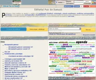 Paudedamasc.com(Editorial Pau de Damasc) Screenshot