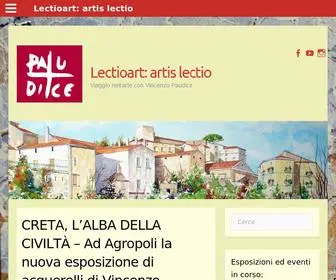 Paudicevincenzocittadinodelmondo.it(Viaggio nell'arte con Vincenzo Paudice) Screenshot