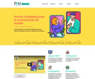 Paudigital.net(PAU Digital) Screenshot